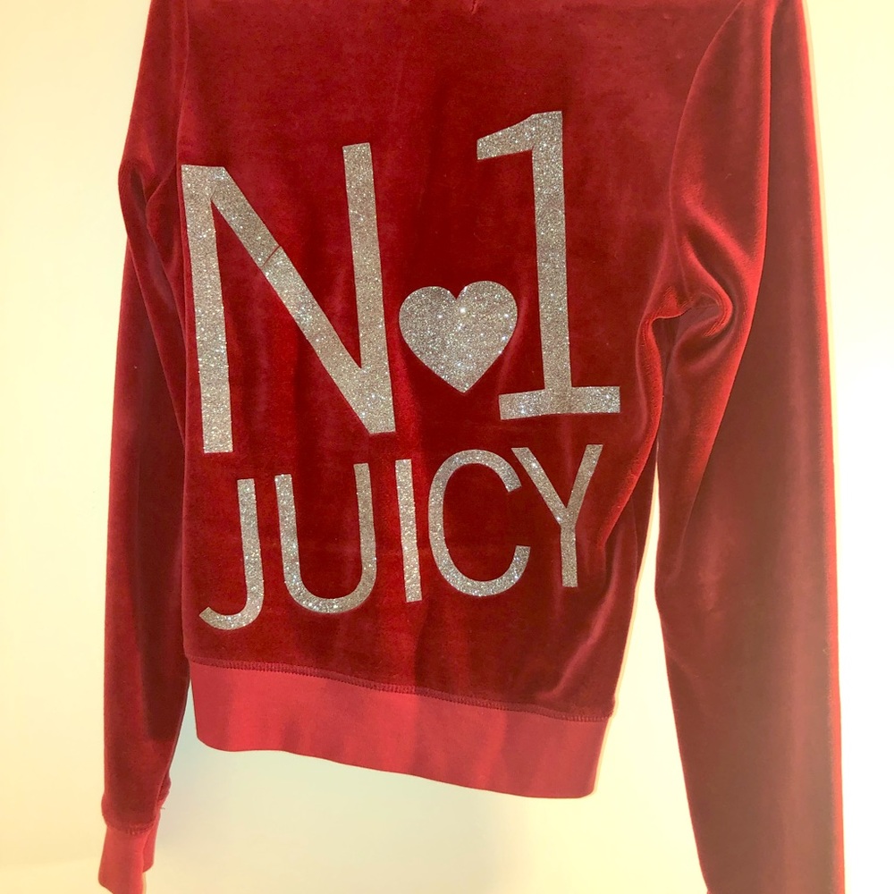 Red Authentic Juicy Couture Hoodie
